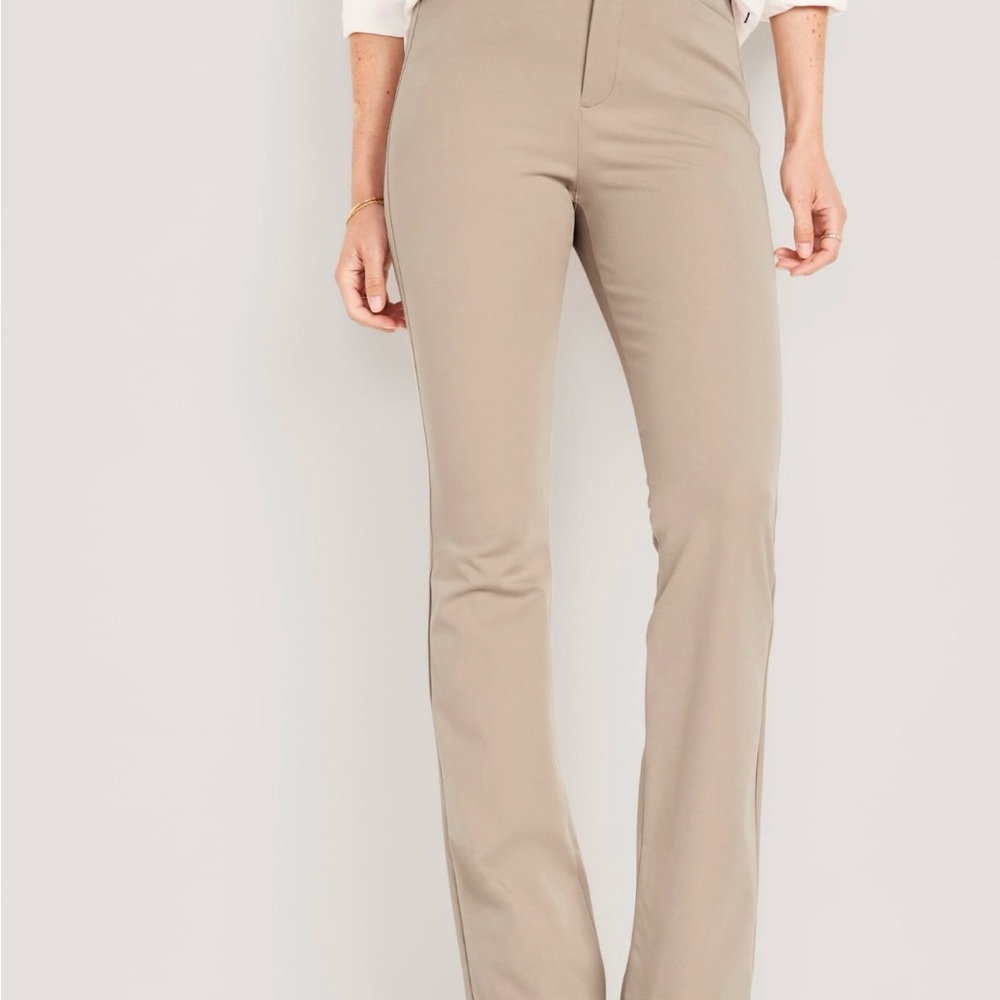 Old Navy Tan Boot Cut Flare Pants